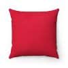 Red Solid Pillow Cover