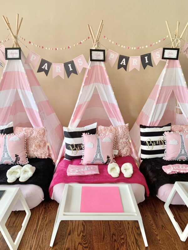 Paris Dreams Teepee 7 pc Sleepover Set - Image 8