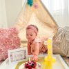 Kids Lace Teepee Tent with Canvas Bag - Image 3