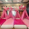 pink teepee sleepover tent