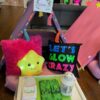 Let's Glow Crazy A Frame 7 pc Sleepover Set