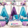 Mermaid Magic Teepee 7 pc Sleepover Set