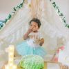 Kids Lace Teepee Tent with Canvas Bag - Image 6