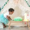 Kids Lace Teepee Tent with Canvas Bag - Image 5