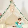 Kids Lace Teepee Tent with Canvas Bag - Image 7