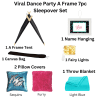 Viral Dance Party A Frame 7 pc Sleepover Set - Image 2