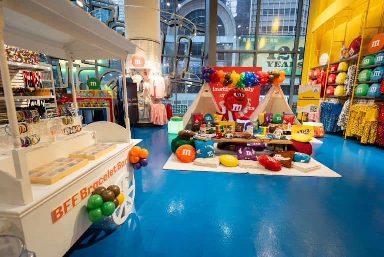 M&M’S-branded decor