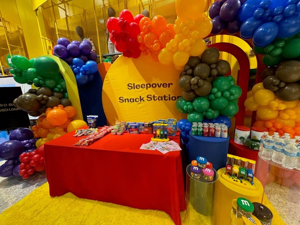 Sleepover Snack Station